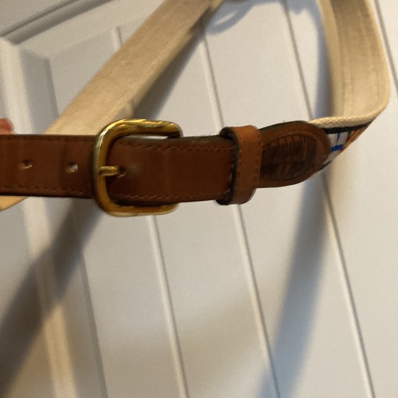 Zeppelin Unisex Belt Code Flags Sz 38 - Picture 5 of 6